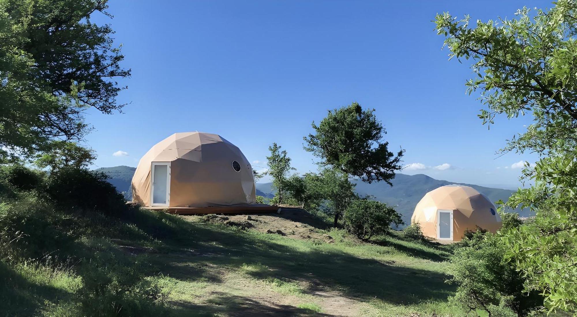 Aura - Glamping Experience Hotel Accettura Bagian luar foto