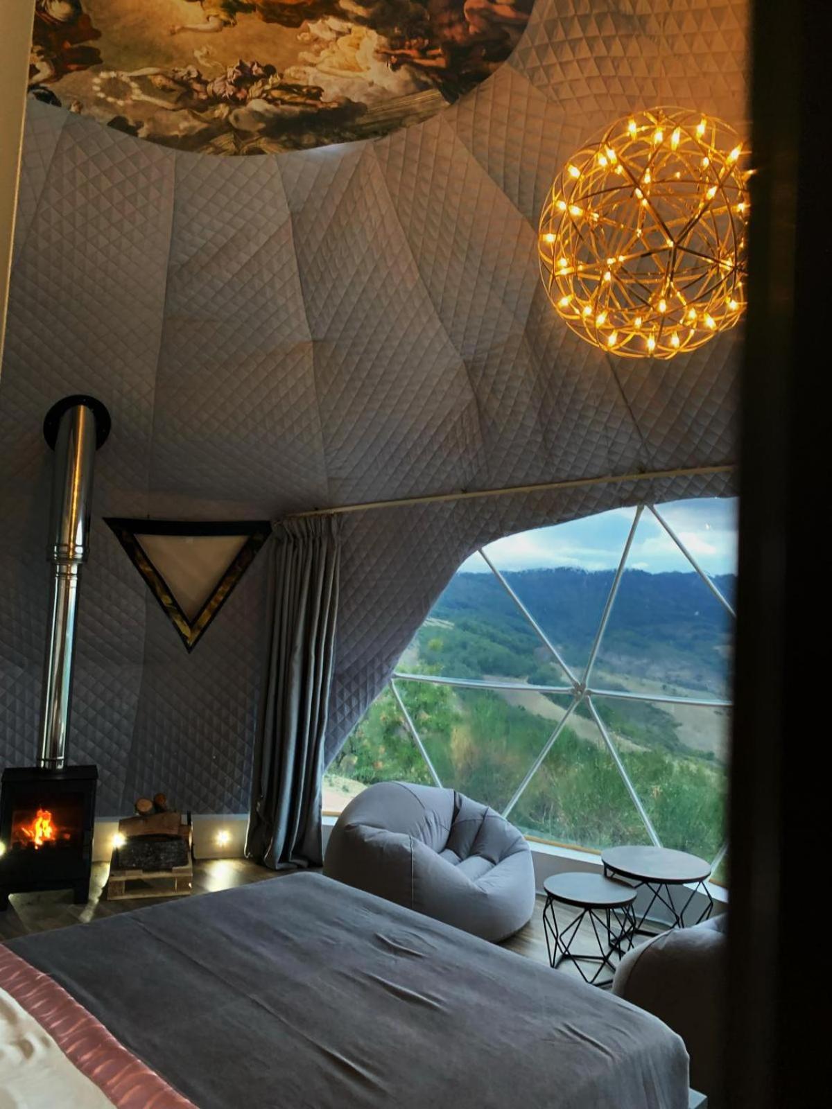 Aura - Glamping Experience Hotel Accettura Bagian luar foto