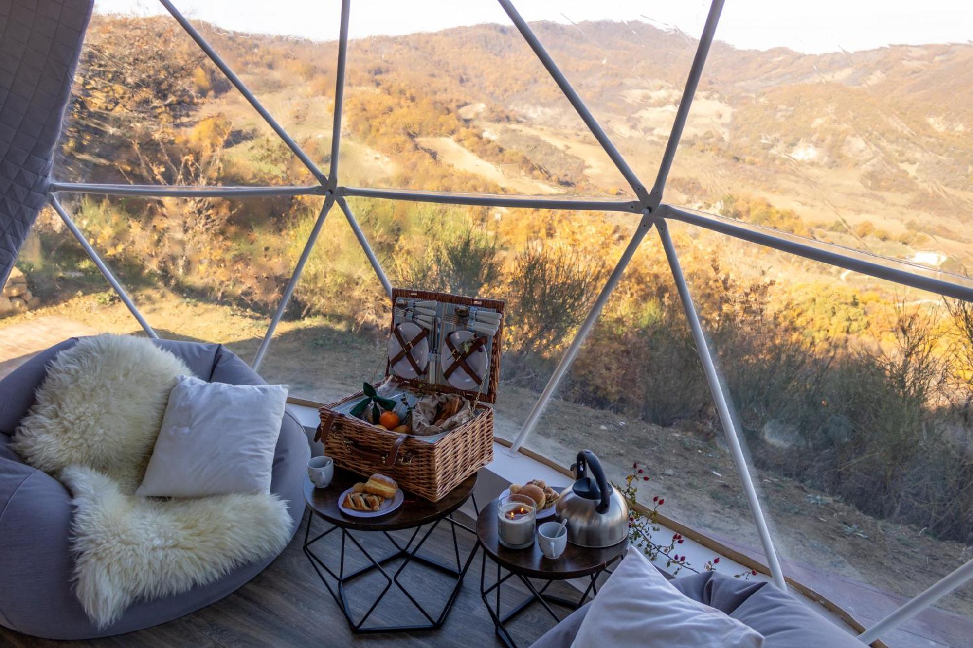 Aura - Glamping Experience Hotel Accettura Bagian luar foto