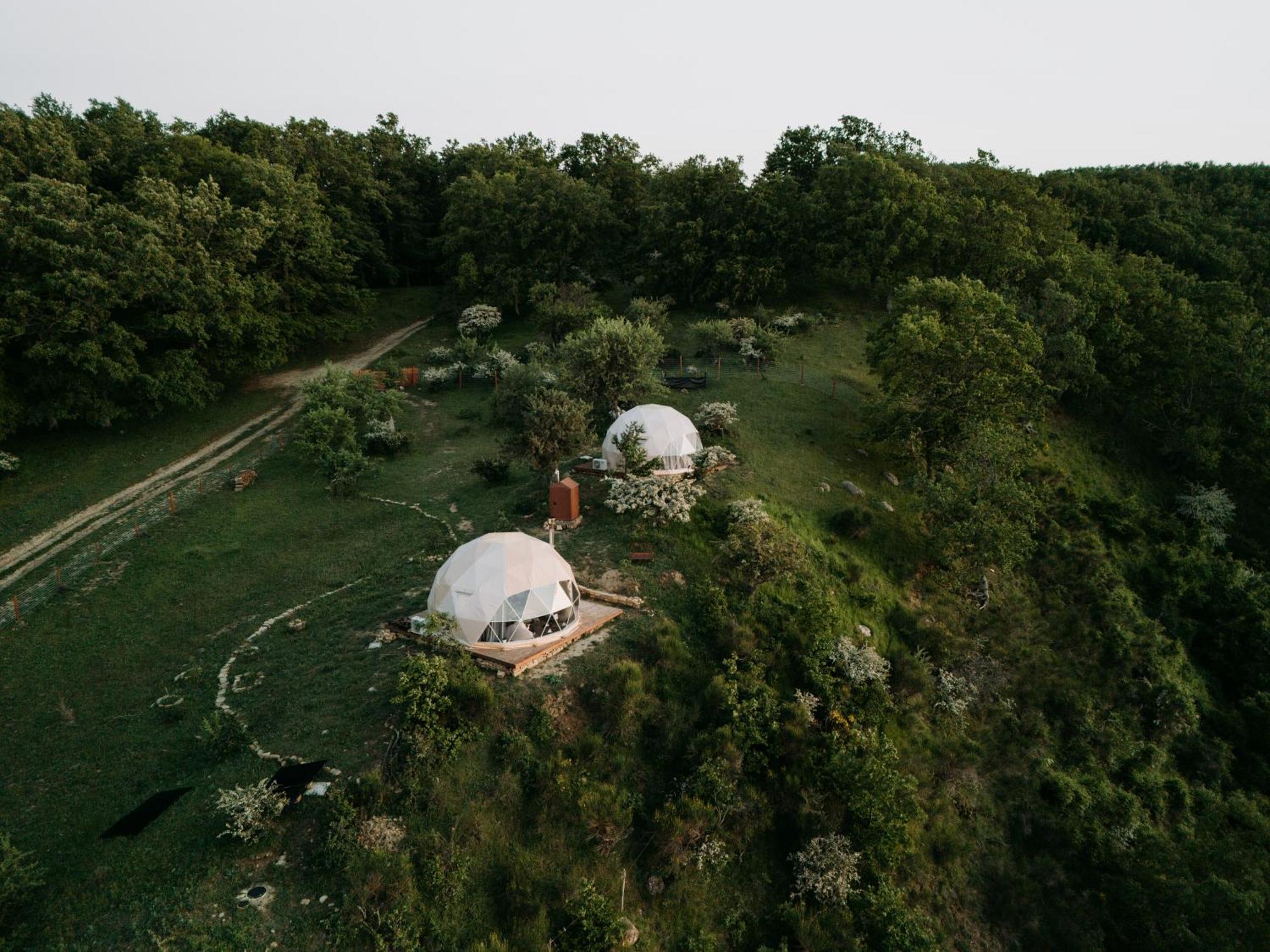 Aura - Glamping Experience Hotel Accettura Bagian luar foto