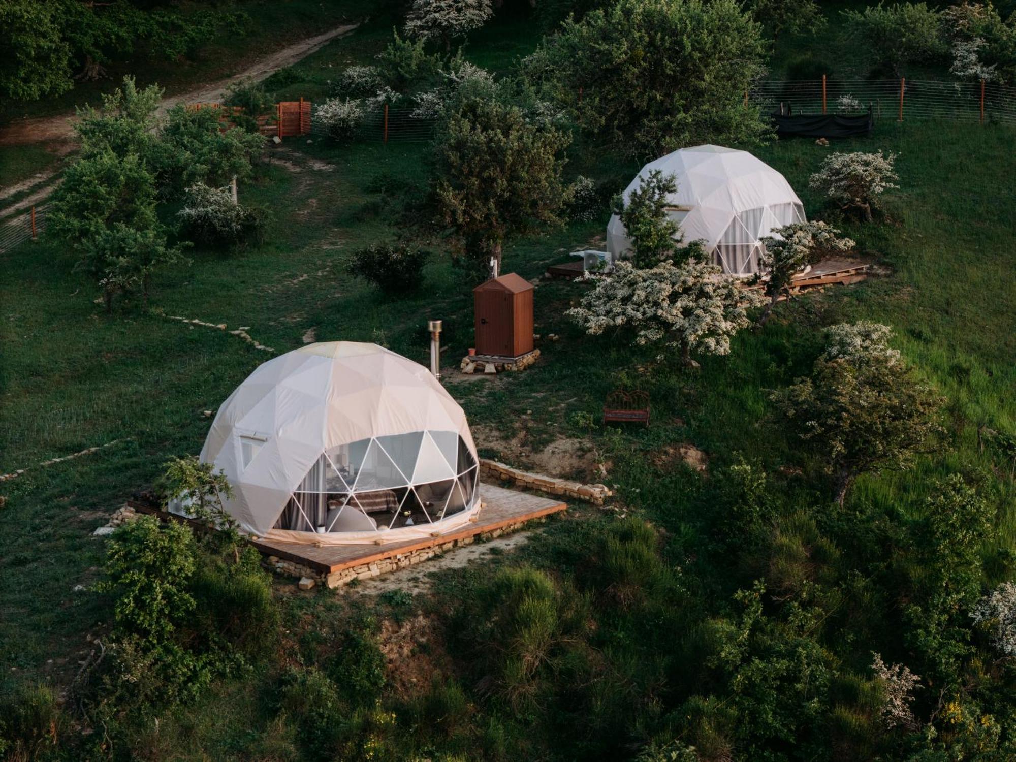 Aura - Glamping Experience Hotel Accettura Bagian luar foto