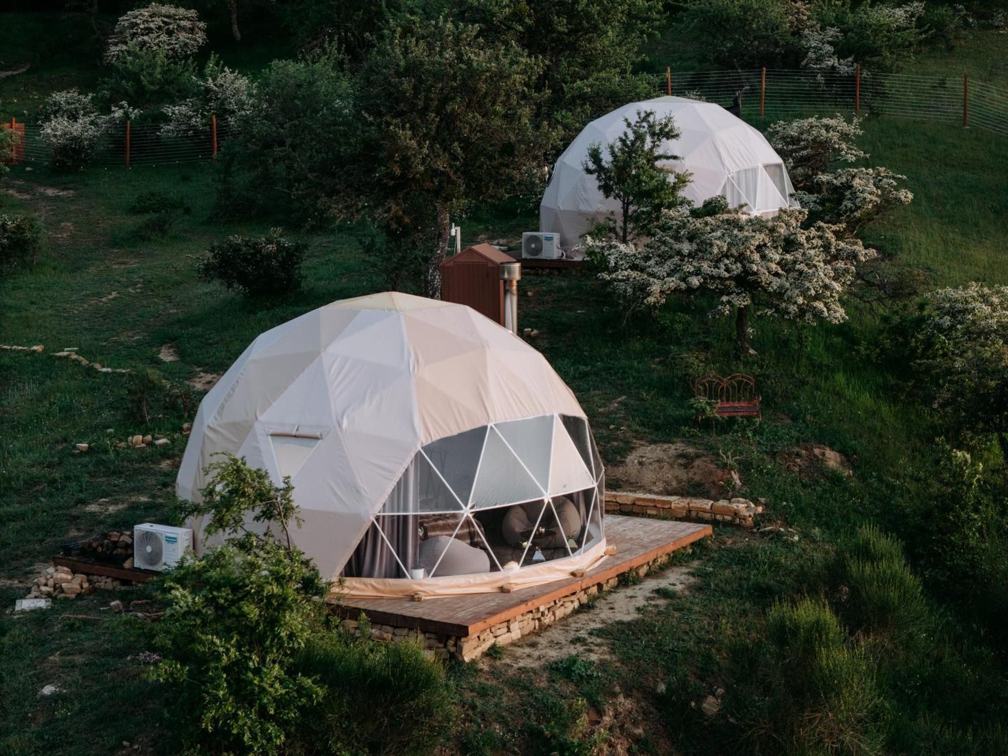 Aura - Glamping Experience Hotel Accettura Bagian luar foto