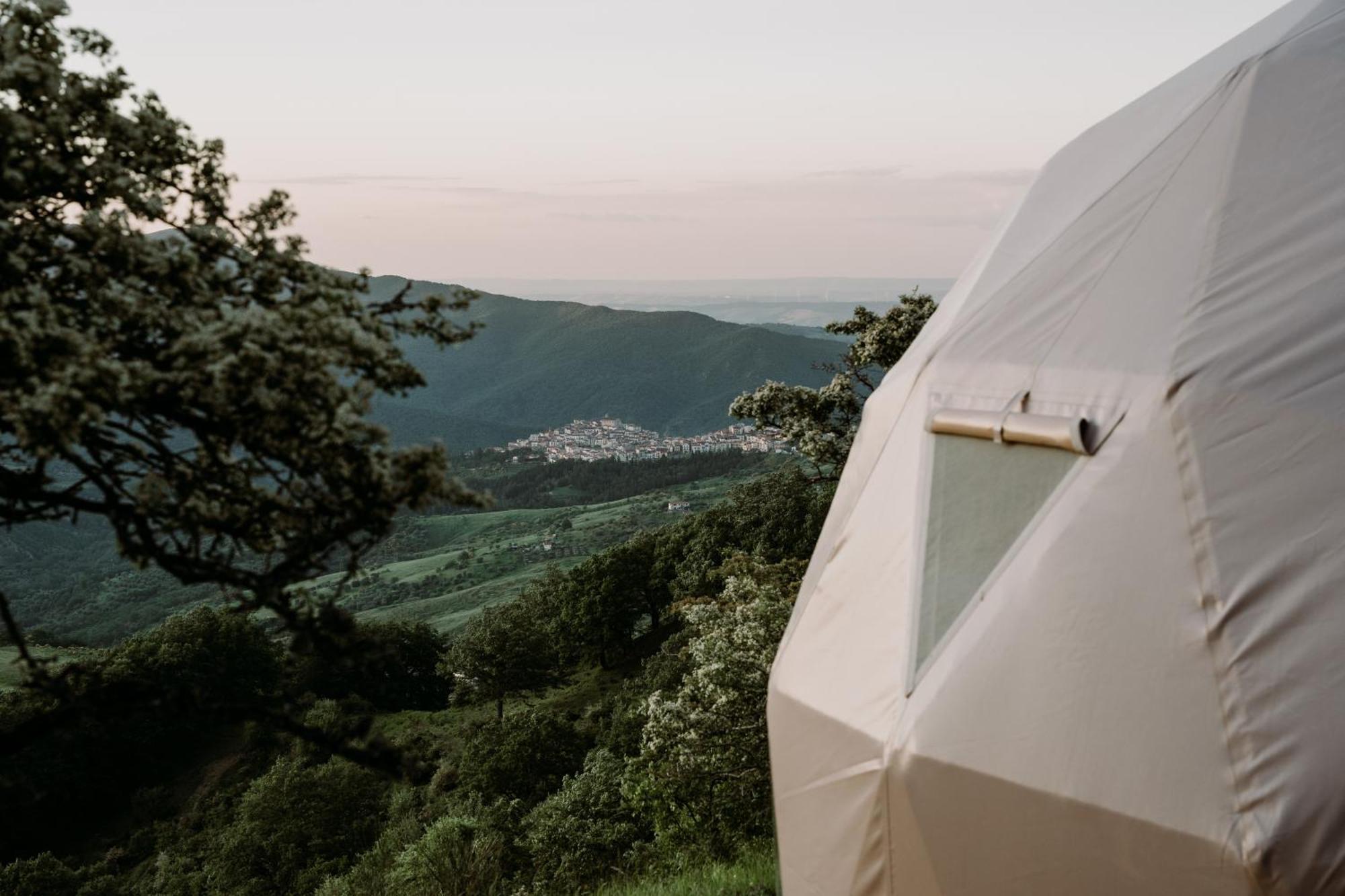Aura - Glamping Experience Hotel Accettura Bagian luar foto