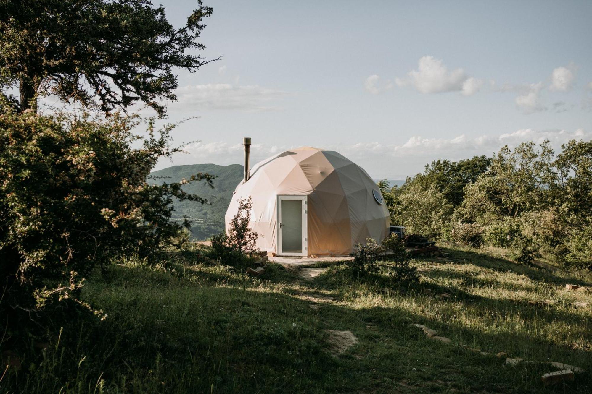 Aura - Glamping Experience Hotel Accettura Bagian luar foto