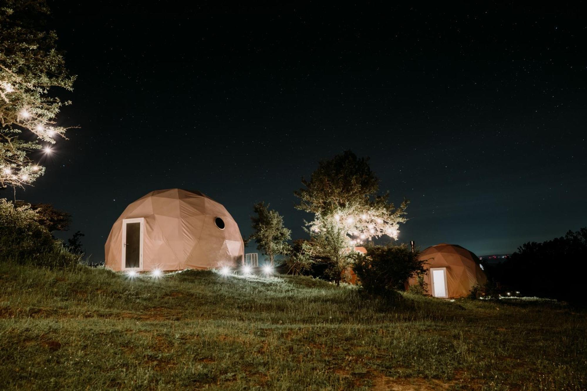 Aura - Glamping Experience Hotel Accettura Bagian luar foto