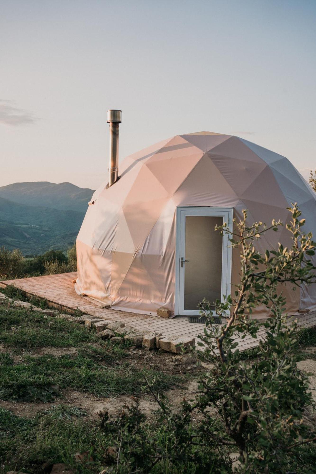 Aura - Glamping Experience Hotel Accettura Bagian luar foto