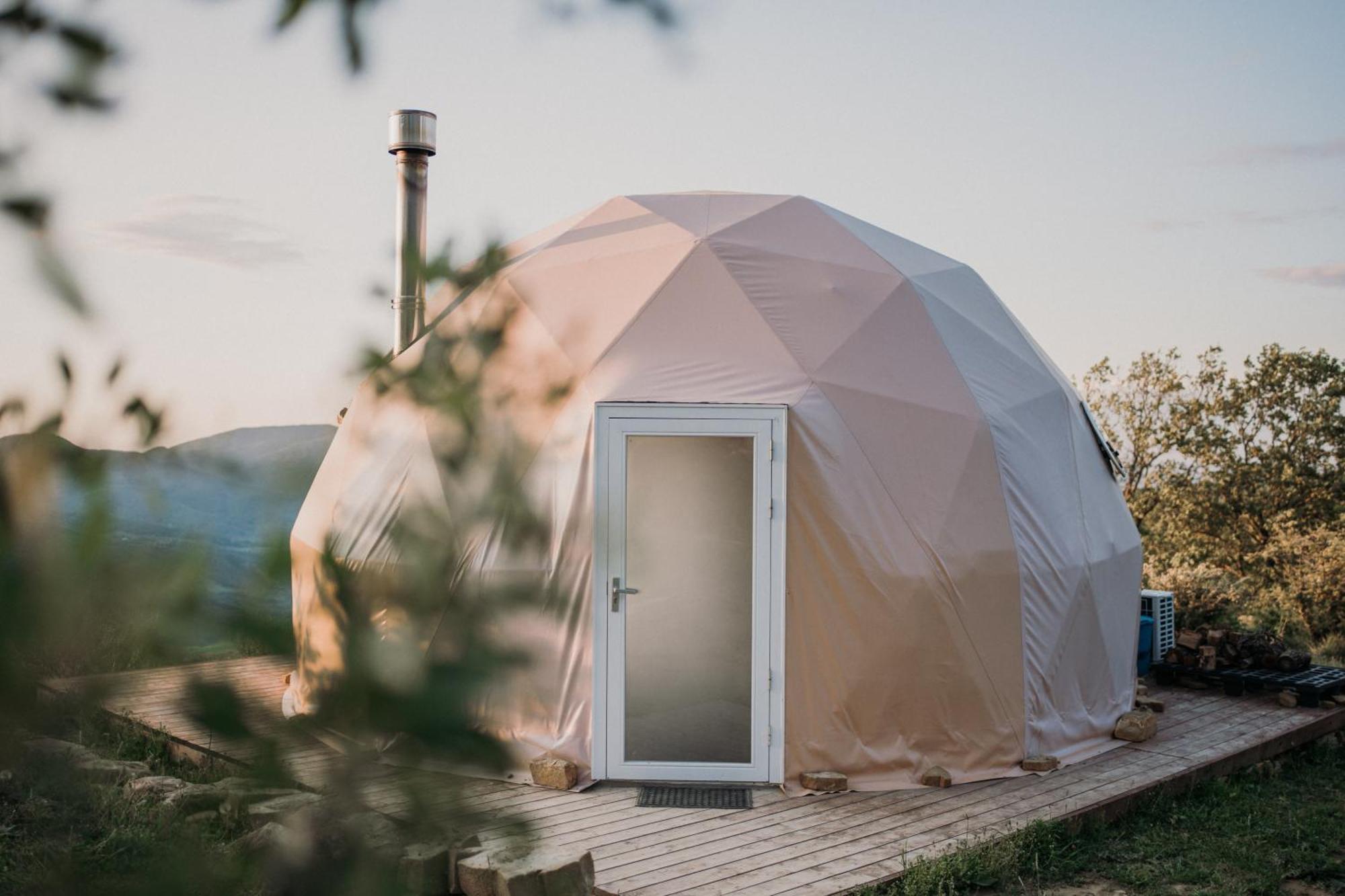 Aura - Glamping Experience Hotel Accettura Bagian luar foto