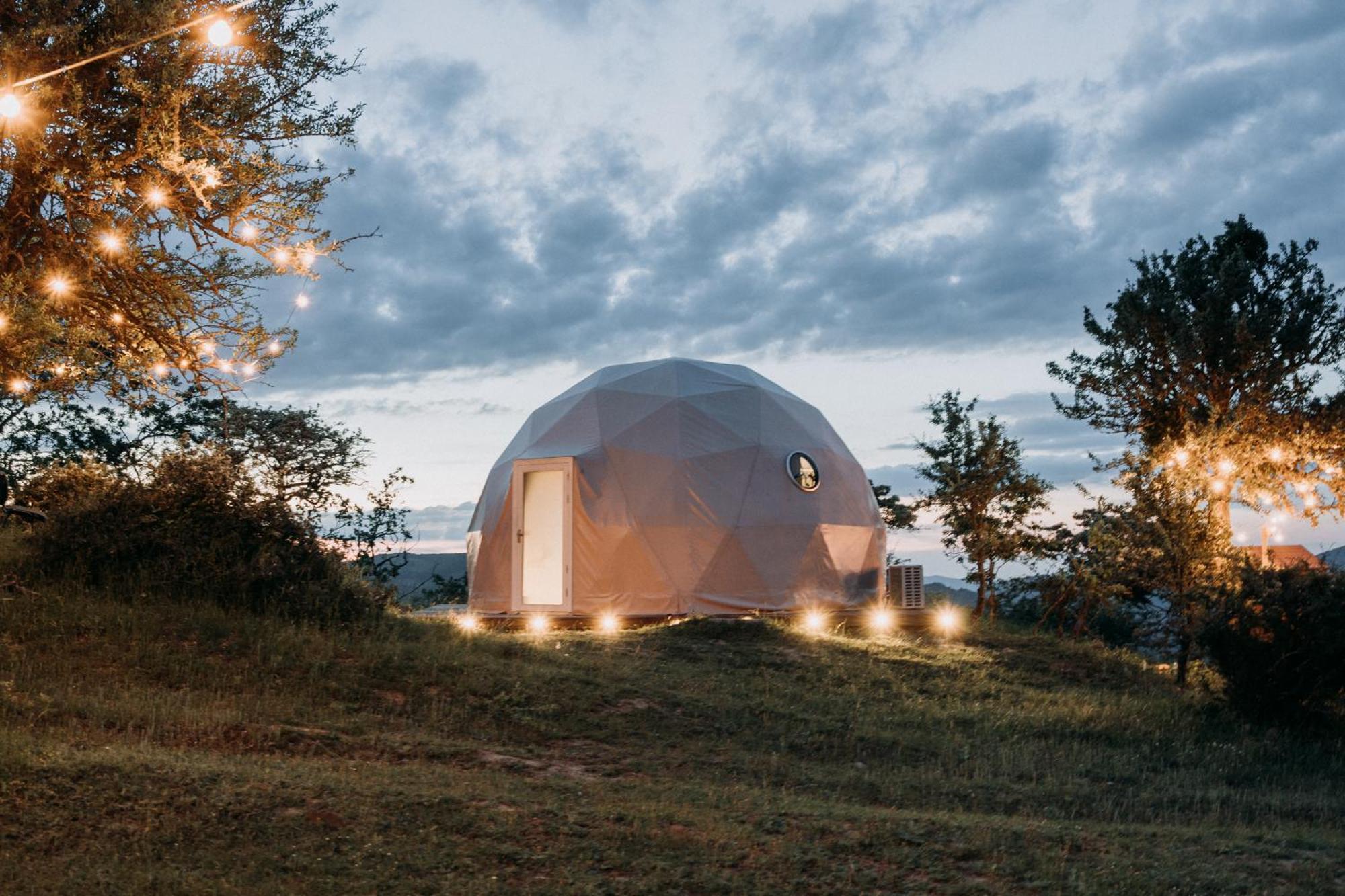Aura - Glamping Experience Hotel Accettura Bagian luar foto